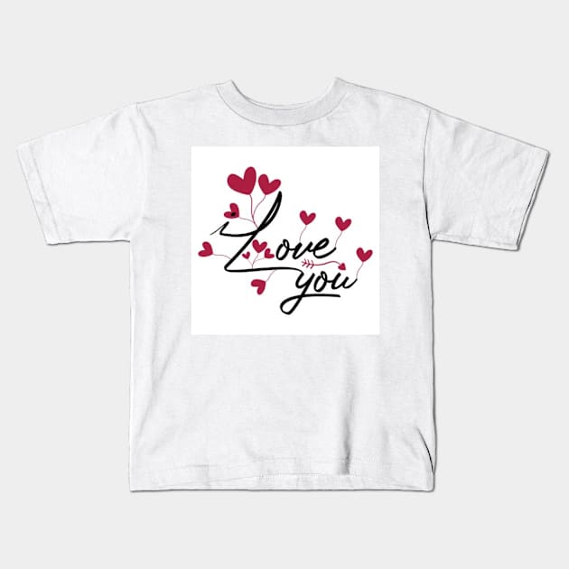 Love you Kids T-Shirt by Fanu2612